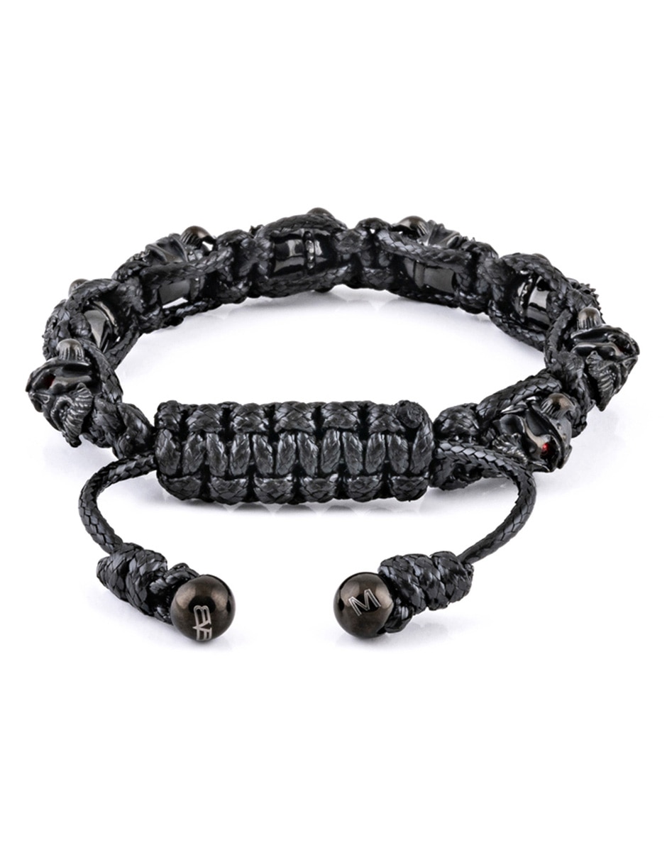 Pulsera Skullies con acabado esmaltado 3