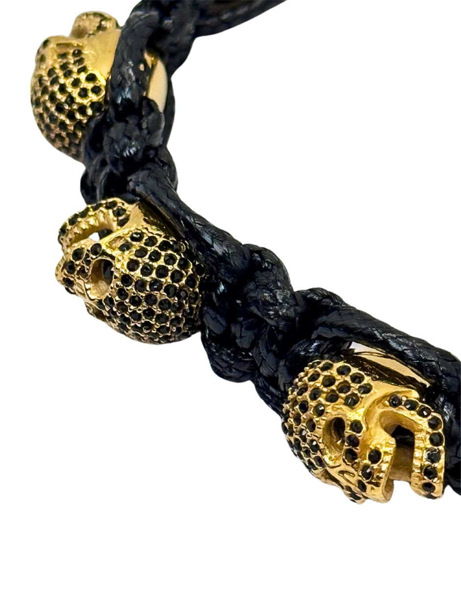 Pulsera Skullies con acabado brillante 2