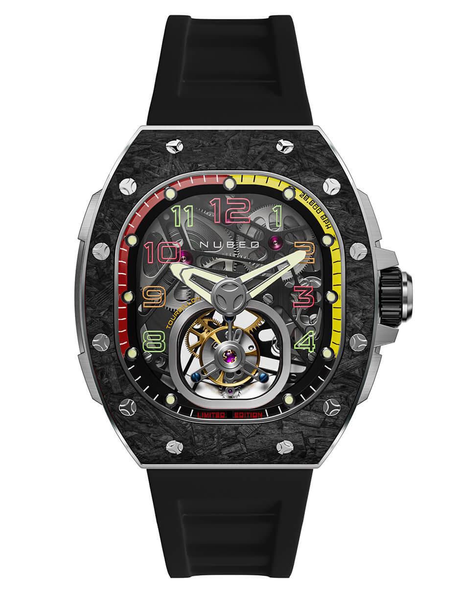 Reloj Viper Tourbillon Limited Edition Stellar Black para hombre NB-6108-01 Reloj Viper Tourbillon Limited Edition Stellar Black para hombre NB-6108-01