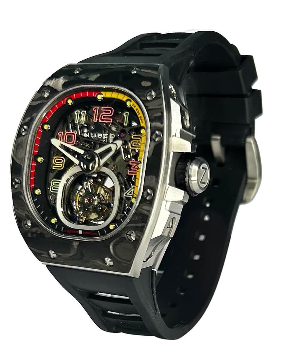 Reloj Viper Tourbillon Limited Edition Stellar Black para hombre NB-6108-01 2