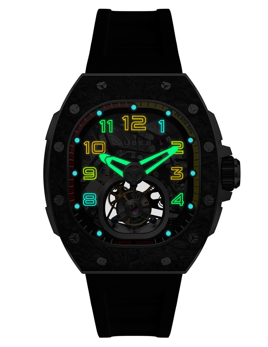 Reloj Viper Tourbillon Limited Edition Stellar Black para hombre NB-6108-01 4