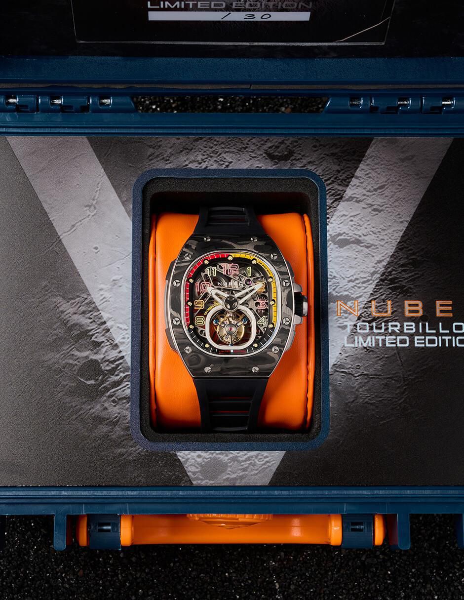 Reloj Viper Tourbillon Limited Edition Stellar Black para hombre NB-6108-01 5