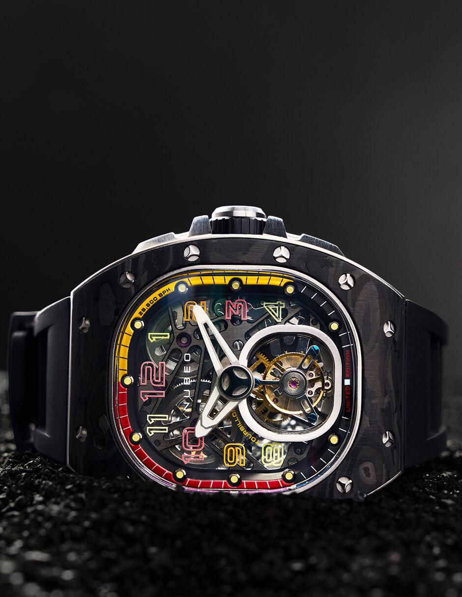 Reloj Viper Tourbillon Limited Edition Stellar Black para hombre NB-6108-01 7