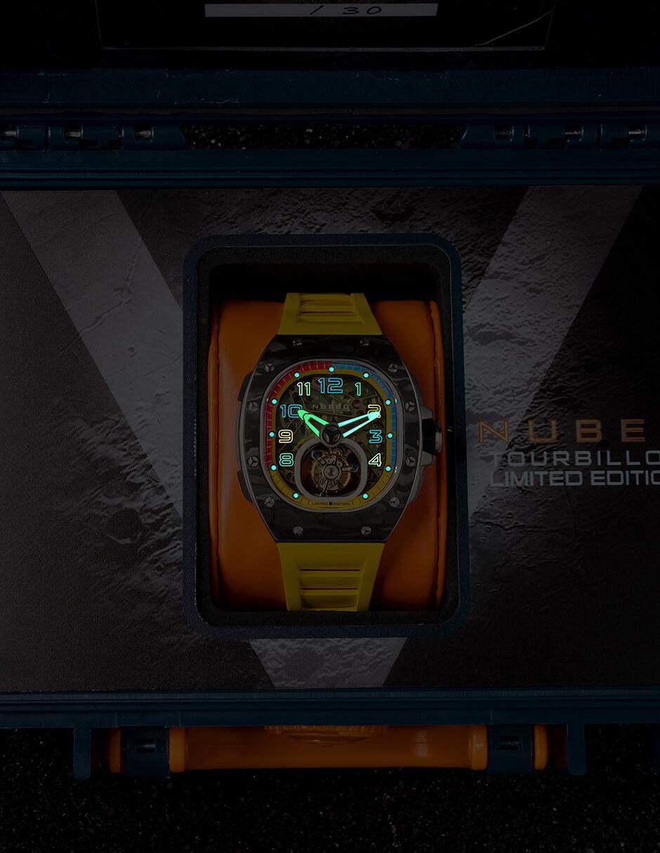 Reloj Viper Tourbillon Limited Edition Shaded Sun para hombre NB-6108-02 8