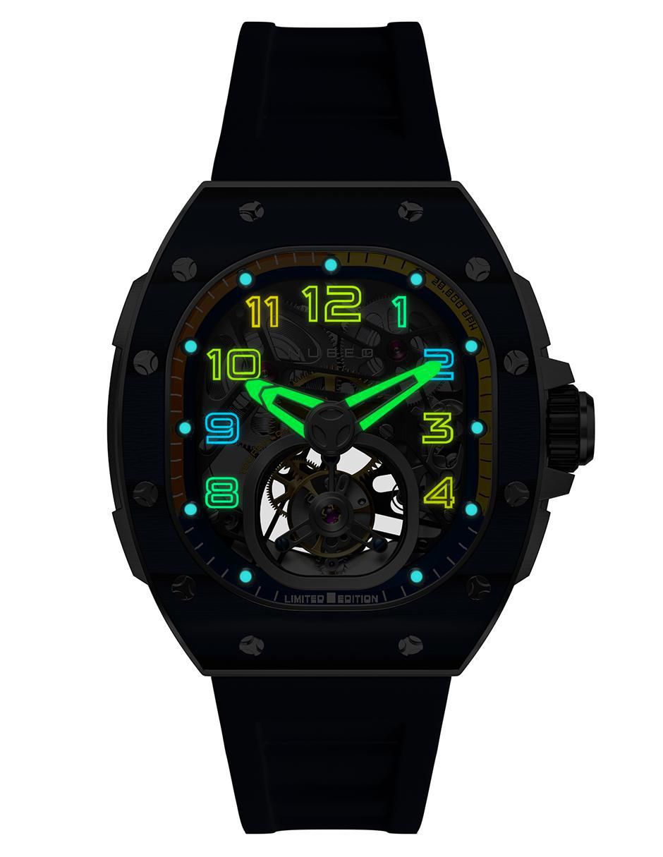 Reloj Viper Tourbillon Limited Edition Rare Blue para hombre NB-6108-04 4
