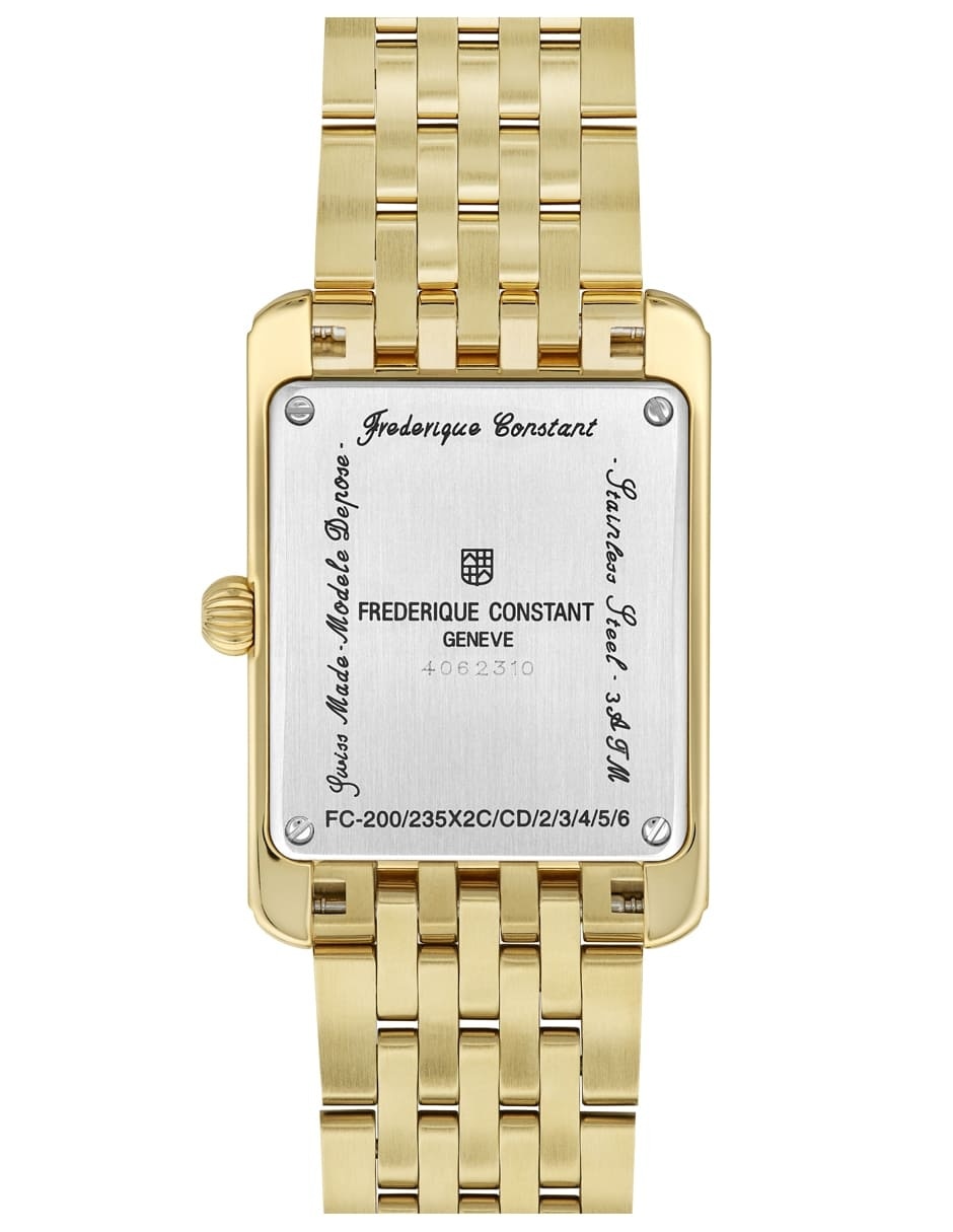 Reloj fino Classics Carree para mujer FC-235S2C5B 4