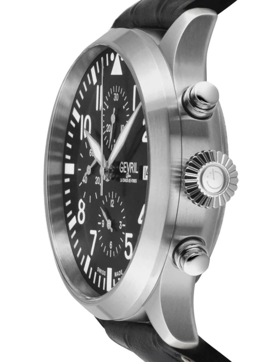 Reloj Suizo para hombre Vaughn Chrono Pilot 4