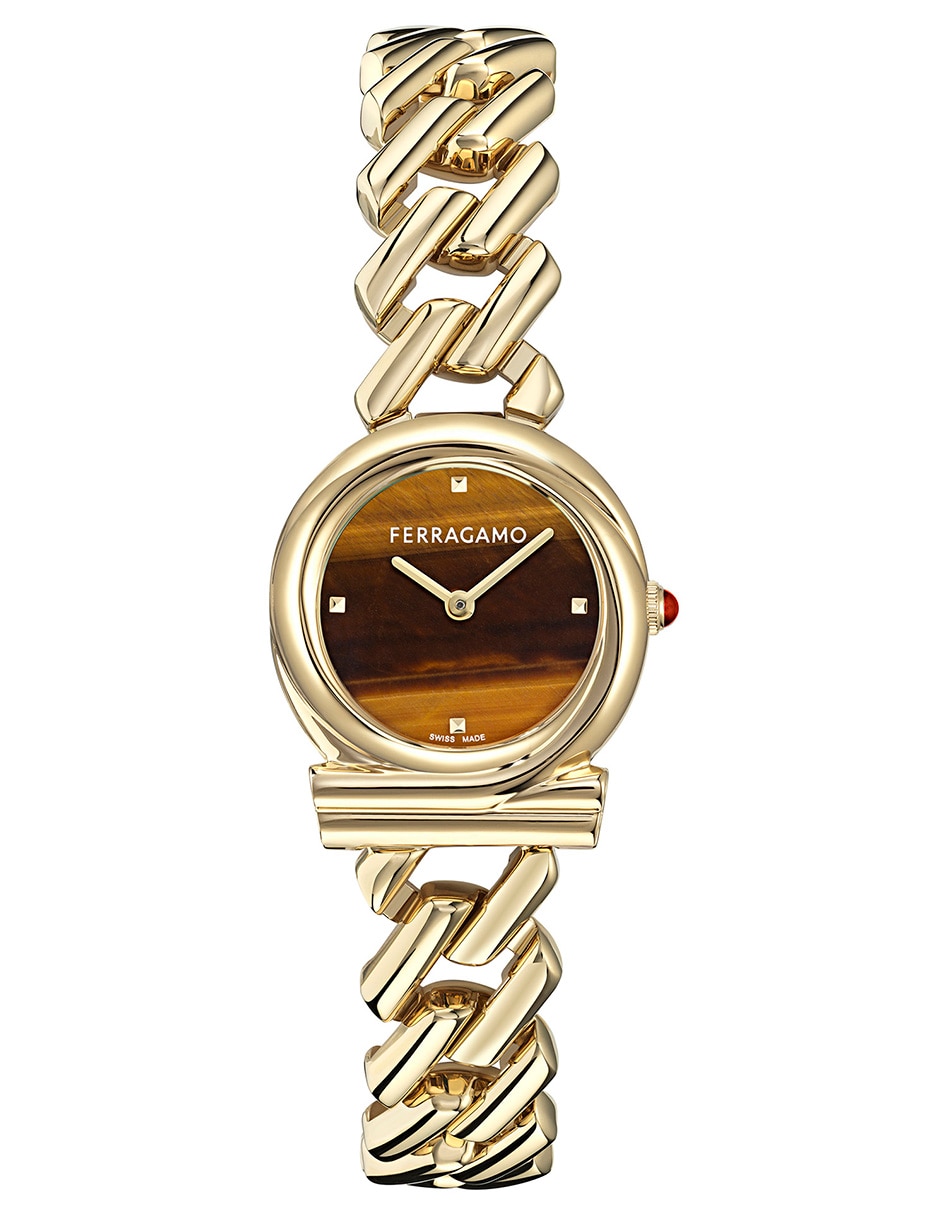Reloj Gancini Twisted Chain para mujer SFT200325