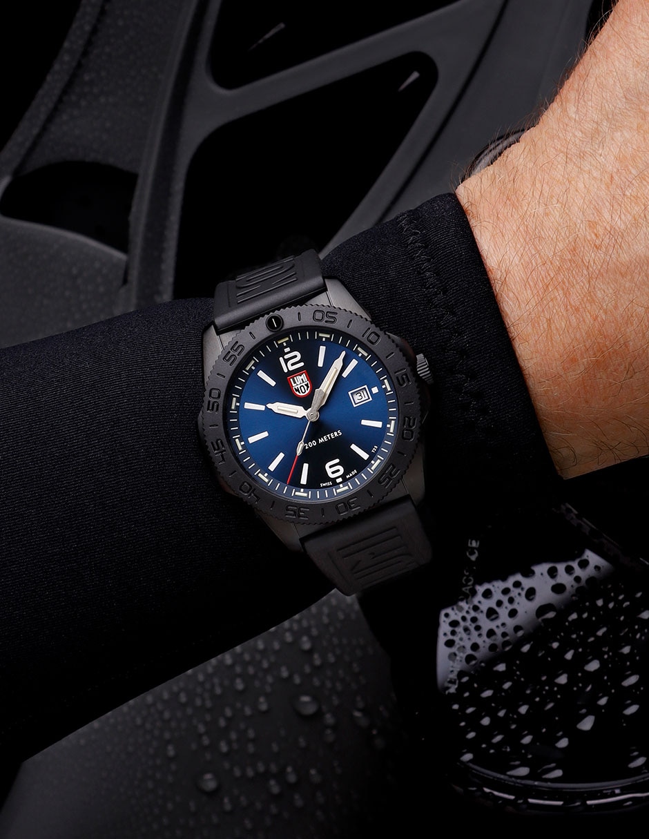 Reloj Pacific Diver Black Steel 3120 Series para hombre XS.3123.B 5