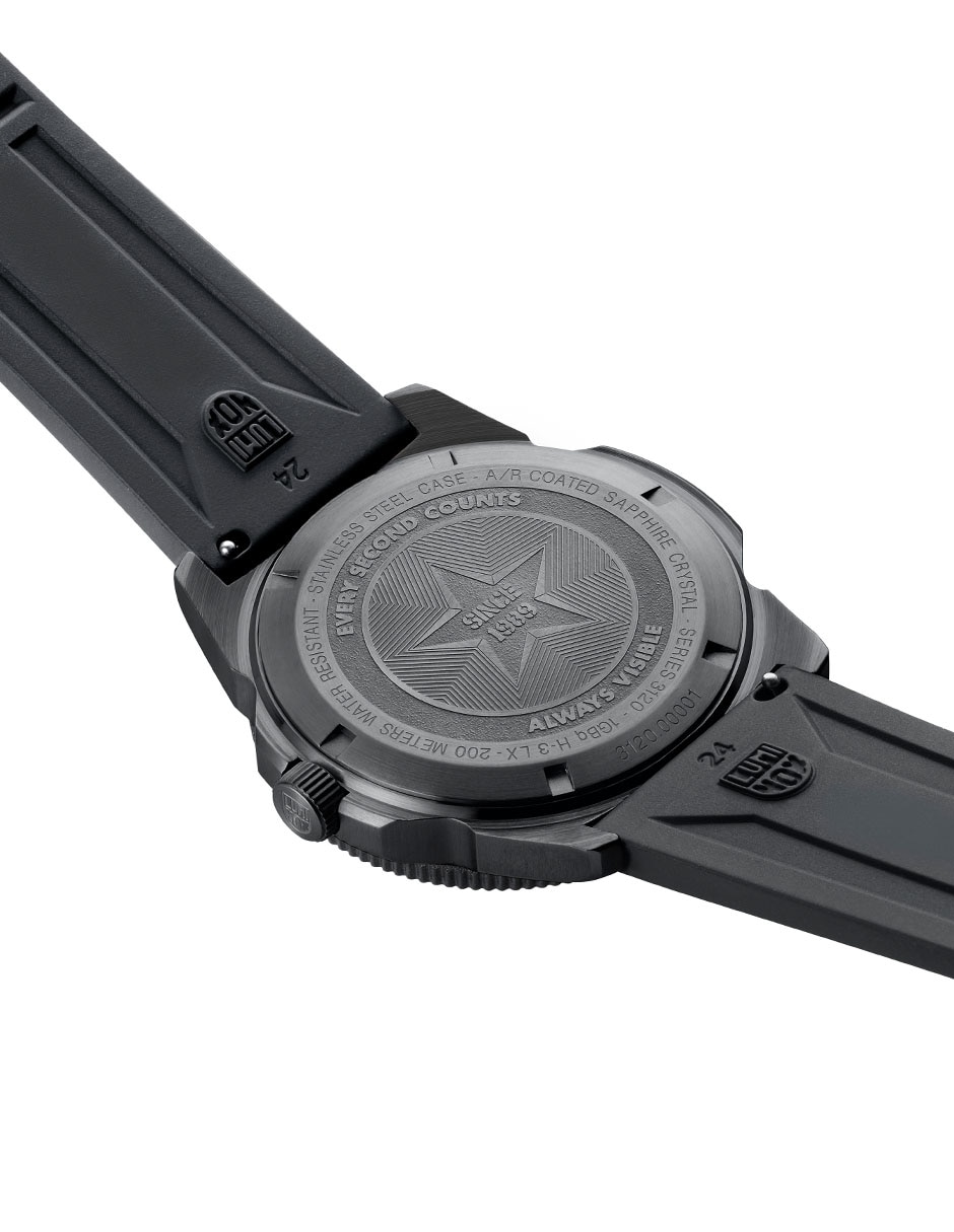 Reloj Pacific Diver Black Steel 3120 Series para hombre XS.3137.B 5