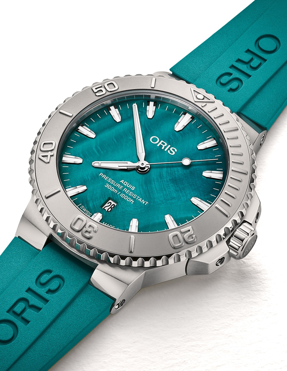 Reloj Aquis Date Relief para hombre 733 7789 4187-Set 5