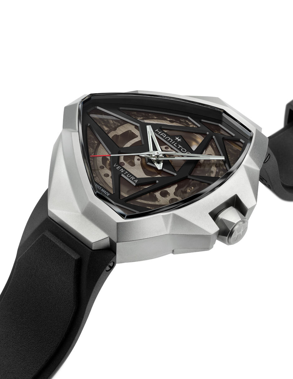 Reloj Ventura Edge Skeleton para hombre H24635330 3