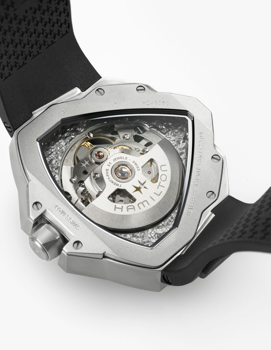 Reloj Ventura Edge Skeleton para hombre H24635330 4