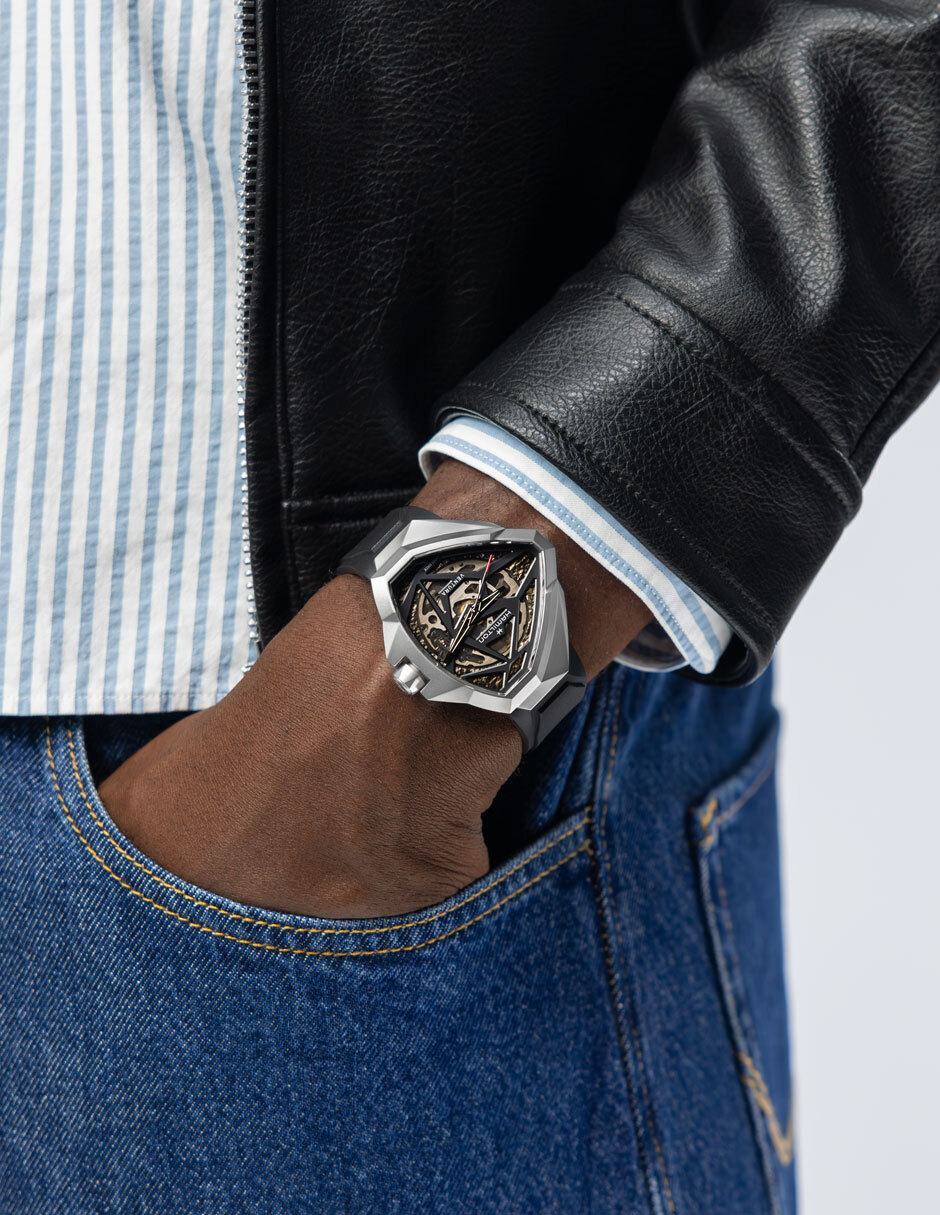 Reloj Ventura Edge Skeleton para hombre H24635330 5