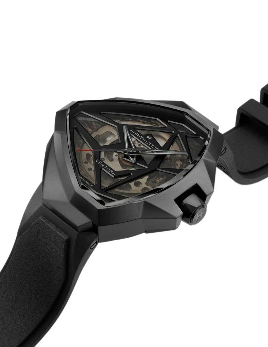 Reloj Ventura Edge Skeleton para hombre H24645330 3