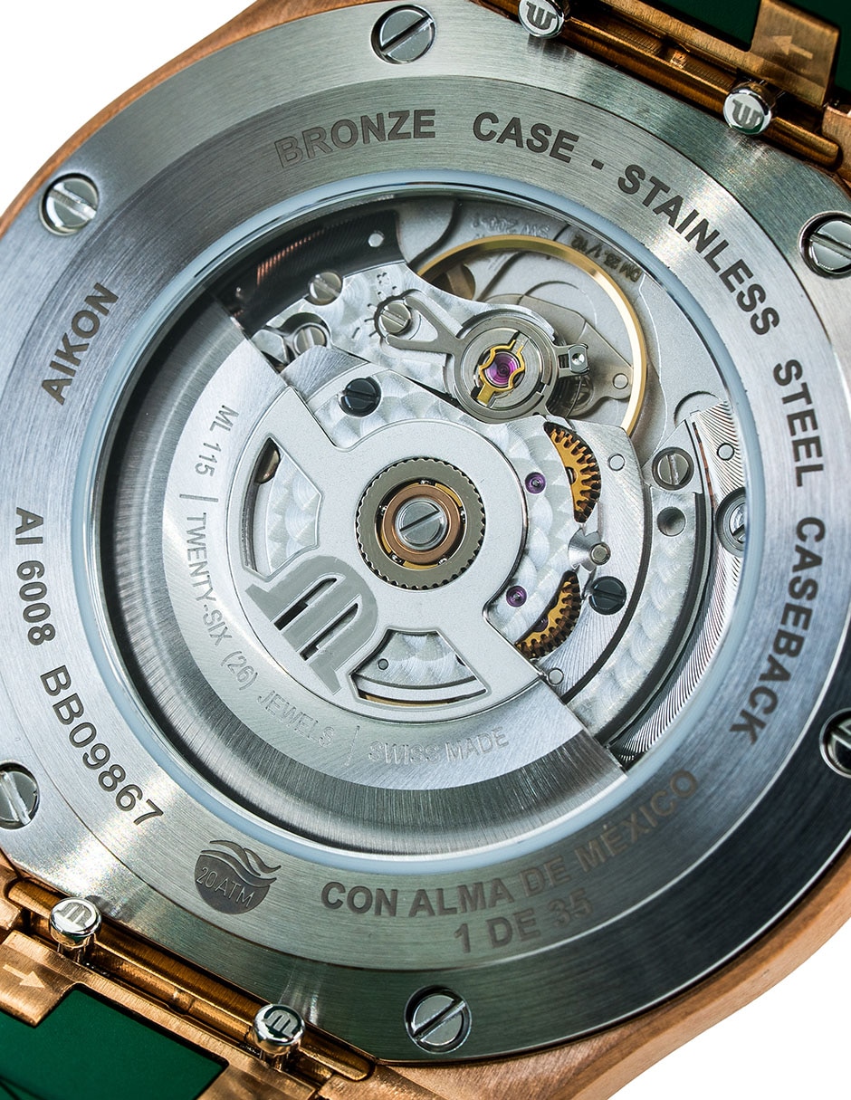 Reloj Aikon para hombre AI6008-BRZ0B-631-M 3