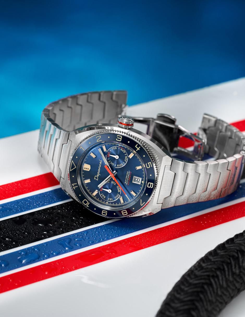 Reloj Allure Driver para hombre Blue 5