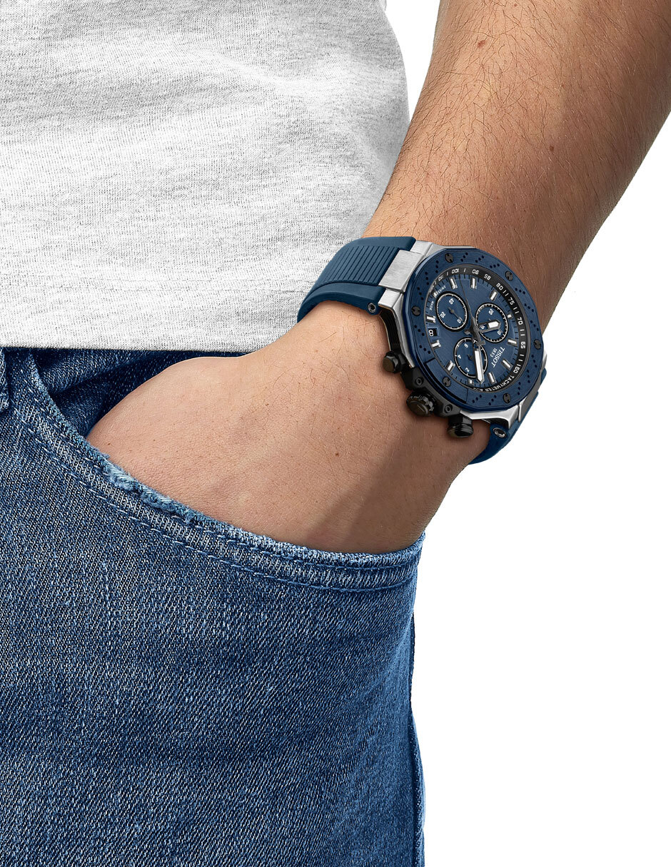 Reloj fino T-Race para hombre T1414172704100 2
