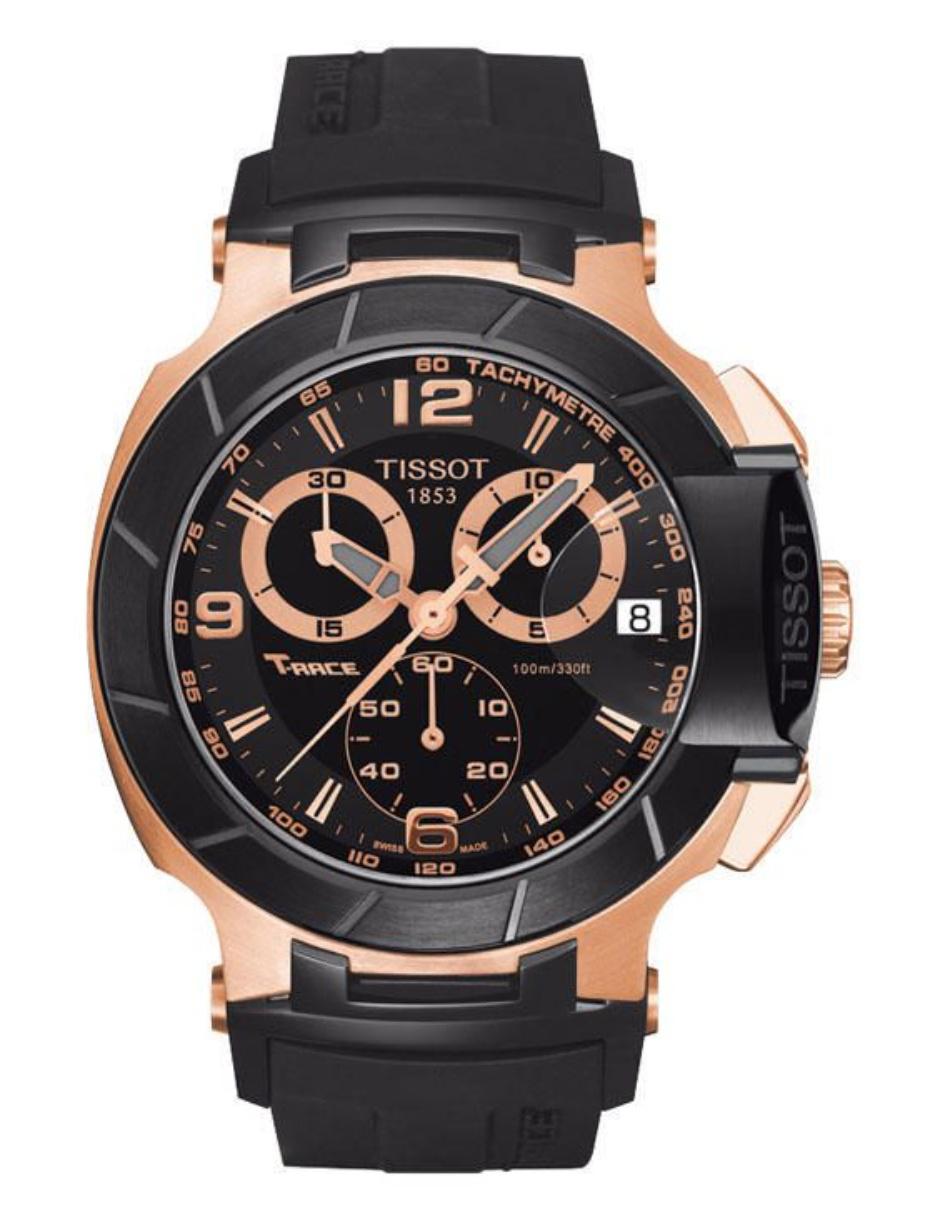 reloj tissot negro hombre